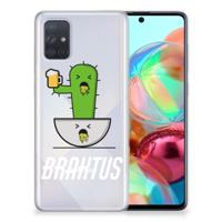 Samsung Galaxy A71 Telefoonhoesje met Naam Braktus - thumbnail