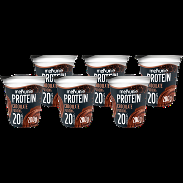 Melkunie Protein Chocolate Flavoured Pudding 200 g bij Jumbo