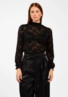 Aaiko Tory Lace Pes 199 T-shirt Lange Mouw 900 Black - thumbnail