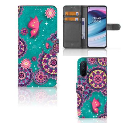 OnePlus Nord CE 5G Hoesje Cirkels en Vlinders