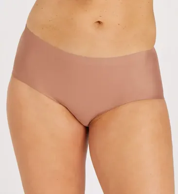 Secrets Midi Slip - dames heup slip naadloos - Invisible dames onderbroek - onzichtbaar - katoenen kruisje