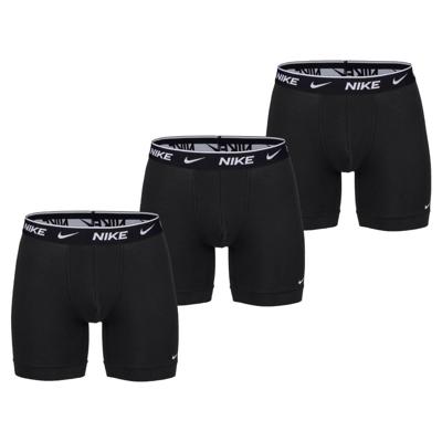 Nike Everyday Cotton Boxershort Brief 3-Pack Zwart Wit Nike Everyday Cotton Boxershort Brief 3-Pack Zwart Wit