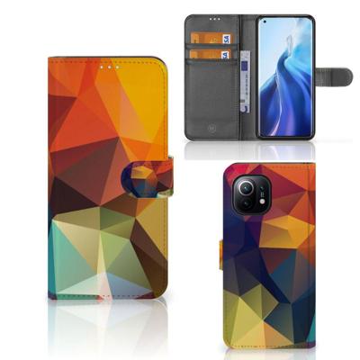 Xiaomi Mi 11 | Book Case | Polygon Color Xiaomi Mi 11 | Book Case | Polygon Color