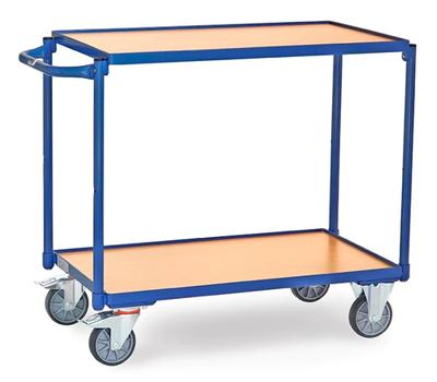 Fetra 2940 Tafelwagen Staal Poedercoating Laadvermogen (max.): 250 kg Stralend blauw (RAL 5007)