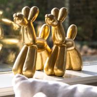Richmond Decoratie 'Balloon Dog' kleur Goud (per stuk) - thumbnail