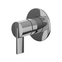 IVY Pact Afbouwdeel - voor inbouw douchemengkraan - eenhendel - ronde rozet - Chroom 6202051 - thumbnail