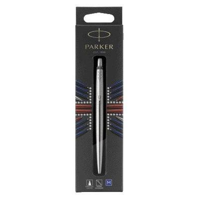 Balpen Parker Jotter stainless steel CT medium blister à 1 stuk