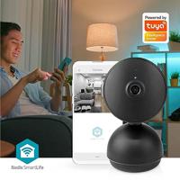 Nedis SmartLife Camera voor Binnen | Wi-Fi | Full HD 1080p | Pan tilt | Cloud Opslag (optioneel) / microSD (niet inbegrepen) / Onvif | Met - thumbnail