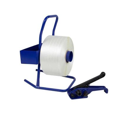 Complete polyester strappingset 19 mm Complete polyester strappingset 19 mm