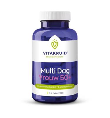Vitakruid Multi Dag Vrouw 50+ 100% Vegan 90