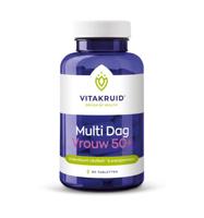 Vitakruid Multi Dag Vrouw 50+ 100% Vegan 90 - thumbnail