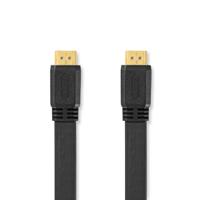 Nedis CVGL34100BK100 High Speed ??hdmi™-kabel Met Ethernet Hdmi™ Connector Hdmi™ Connector 4k@30hz 10.2 Gbps 10.0 M Plat Pvc Zwart Label - thumbnail
