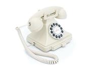 GPO GPOCARRPBIV Carrington Classic Desk Telephone Push Button Ivory - thumbnail