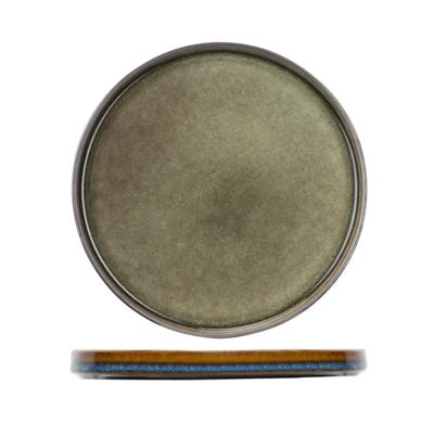 Cosy & Trendy Ontbijtborden / Dessertborden - Quintana Green ø 22 cm - 4 Stuks