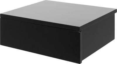 Bendt Zwevend Nachtkastje 'Grete' met 1 lade, kleur Zwart