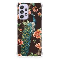 Samsung Galaxy A33 Case Anti-shock Pauw met Bloemen - thumbnail