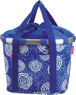 RIXEN & KAUL shoppertas "bikebasket" shop.bag r&k bikebasket batik strong blue
