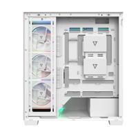 MODECOM computerkast VOLCANO STELLAR PLUS ARGB MIDI 8F Wit - thumbnail