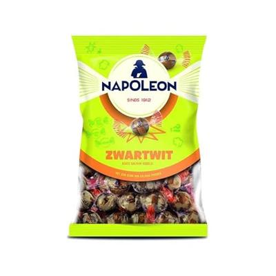 Napoleon Zwart/wit kogels 150 Gram