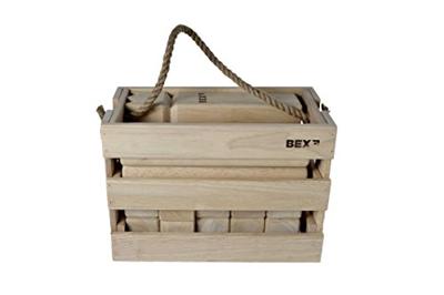 Kubb in houten kist