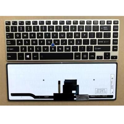 Notebook keyboard for Toshiba Tecra Z40 Z40-A with backlit point stick