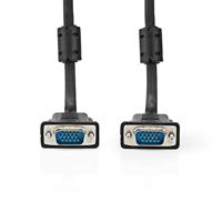 Nedis VGA-Kabel | VGA Male | VGA Male | 1024x768 | 2 m | 1 stuks - CCGB59000BK20 CCGB59000BK20 - thumbnail