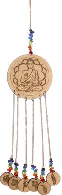 Hanging Wood - Laser Engraved - Bhudda