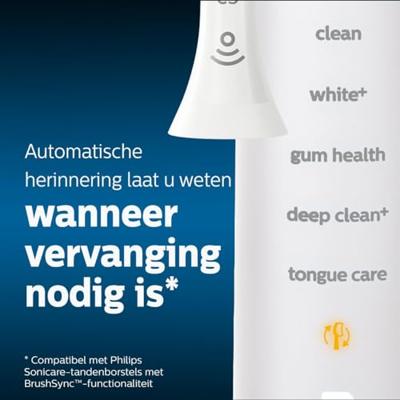 Philips Sonicare W2 Optimal White HX 6064/10 opzetborstel - thumbnail