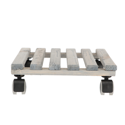 Esschert Design trolley grijs vierkant indoor Esschert Design trolley grijs vierkant indoor