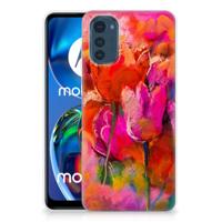 Smartphone hoesje Motorola Moto E32/E32s Tulips - thumbnail