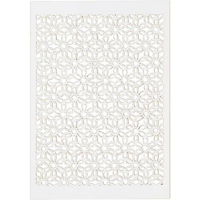 Creativ Company Patroonkarton, vel 10,5x15 cm, 200 gr, wit, 10 stuk/ 1 doos