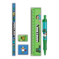 Minecraft 5-Piece Stationery Set - thumbnail