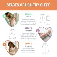 INGENUITY, Swaddling Bag, muisgrijze slaapzak, TOG 2,5, geschikt van 3 tot 18 maanden, Oeko-Tex gecertificeerd - thumbnail