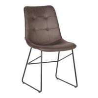 LABEL51 Eetkamerstoel 'Slim', kleur Cognac - thumbnail