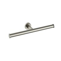 Hotbath &MORE Toiletrolhouder dubbel GN Geborsteld Nikkel (BAA05GN) - thumbnail