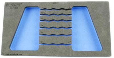 Unior Foam inlay gereedschapwagen