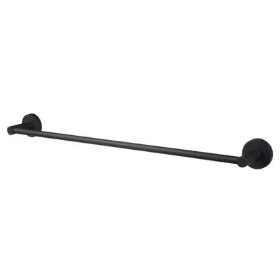 Handdoekhouder Kosmos Enkel 60x7.5 cm Mat Zwart Haceka