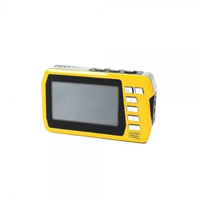Aquapix W3048-Y Edge Yellow Digitale camera 48 Mpix Geel Onderwatercamera, Frontdisplay Aquapix W3048-Y Edge Yellow Digitale camera 48 Mpix Geel Onderwatercamera, Frontdisplay