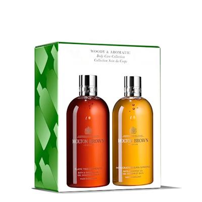 Molton Brown - M.Brown Woody & Aromatic Body Care Duo Set 600 ml Douche & bad