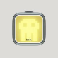 KNOG Blinder front - skull - black - thumbnail