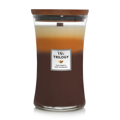 WoodWick trilogy cafsweets large candle