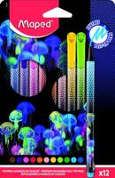 Viltstift maped deepsea paradise set a 12 kleuren - thumbnail