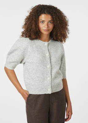 Neo Noir Vest Trudy knit | Light Grey