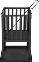 Stalen Vuurkorf vierkant 32 x 32 cm - thumbnail