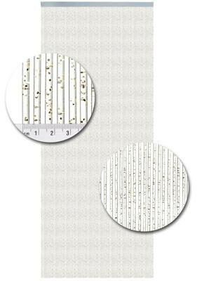 Vliegengordijn Kunststof Como Glitter Goud - 92cm x 210cm Vliegengordijn Kunststof Como Glitter Goud - 92cm x 210cm