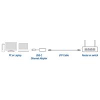 ACT USB-C naar 2.5 Gigabit ethernet adapter - thumbnail