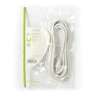 Coaxkabel 90 dB | IEC (Coax) Male - IEC (Coax) Female | 3,0 m | Wit