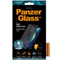 PanzerGlass Antibacteriële Privacy Edge-to-Edge beschermglas geschikt voor Apple iPhone 12 Mini - thumbnail