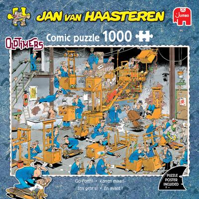 Jumbo Jan van Haasteren oldtimers karren maar! 1000 stukjes