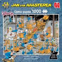 Jumbo Jan van Haasteren puzzel Oldtimers karren maar - 1000 stukjes - thumbnail